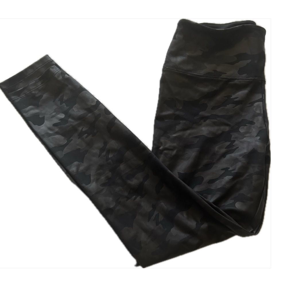 Simply Vera Wang black camp leggings mid rise medium new